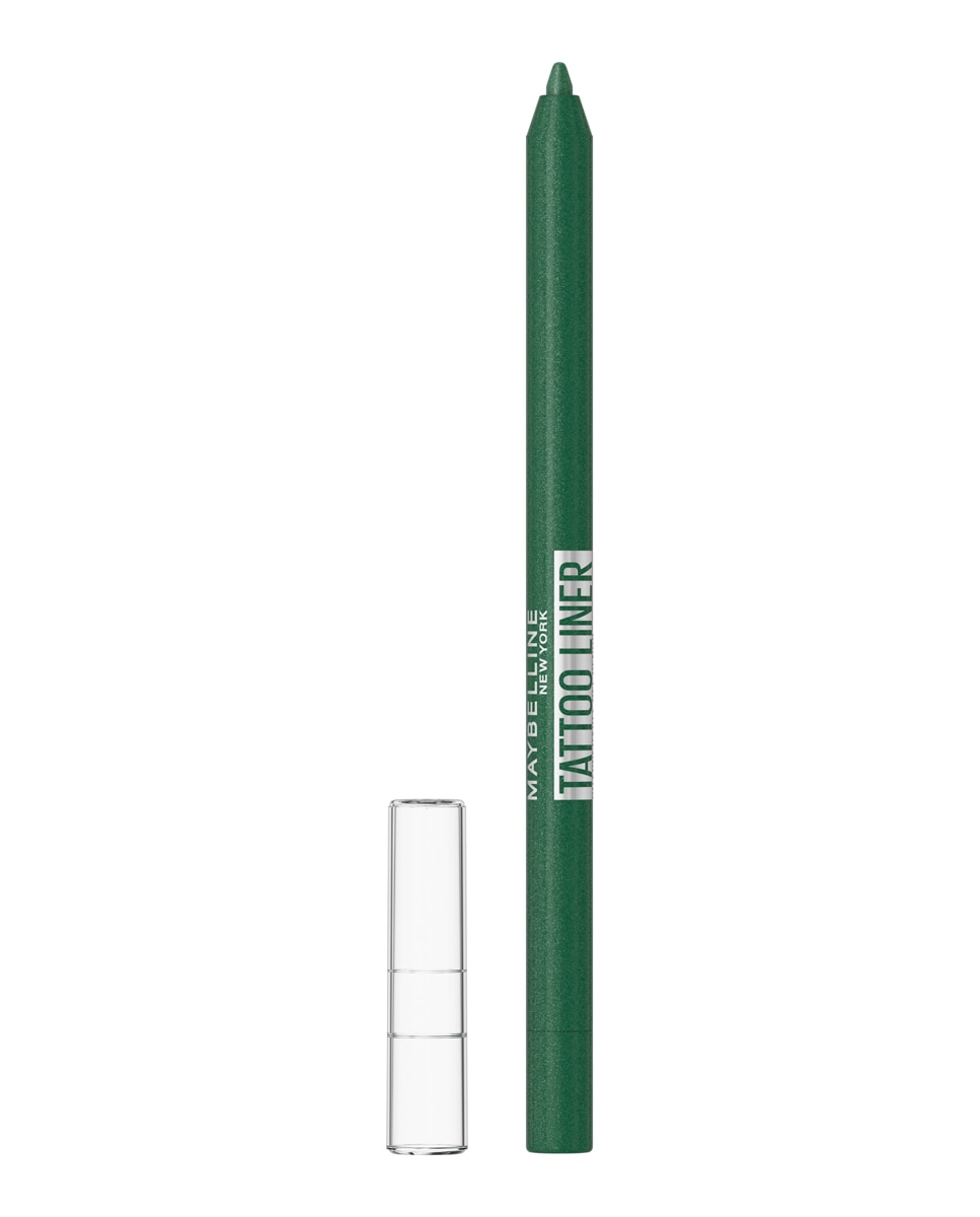 Imagen 2 de Lápiz de ojos Tattoo Gel Liner larga duración Maybelline New York - Vivid Green 1,3 gr Vivid Green