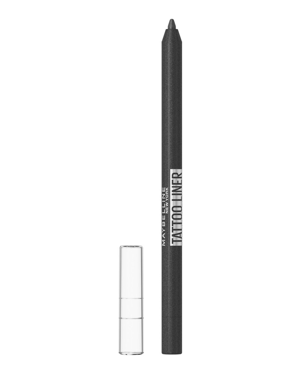 Imagen 2 de Lápiz de ojos Tattoo Gel Liner larga duración Maybelline New York - Metal 1,3 gr Metal