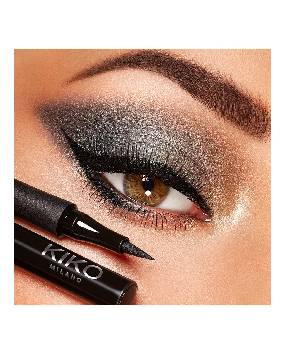 Lápiz De Ojos De Larga Duración Ultimate Pen Eyeliner Kiko Milano - 01 Black 01 Black-6