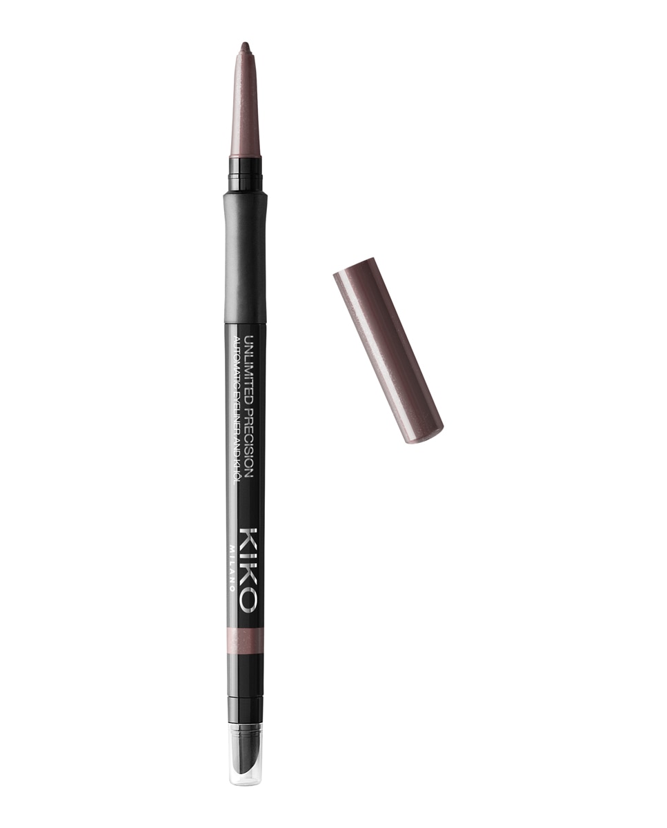 Lápiz De Ojos Automático Unlimited Precision Automatic Eyeliner & Khol Kiko Milano - 14 Shimmering Dark Taupe 14 Shimmering Dark Taupe-3