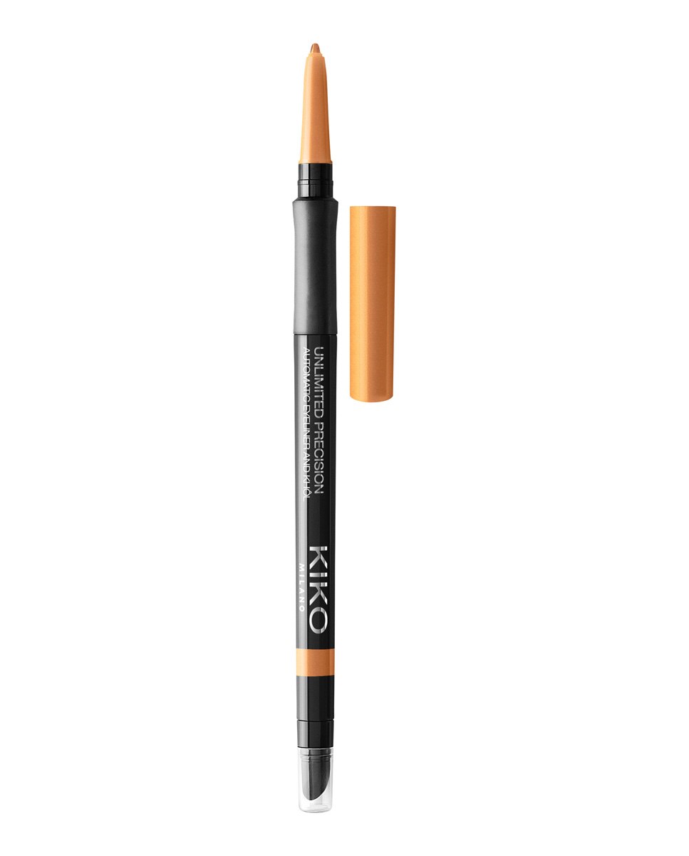 Lápiz De Ojos Automático Unlimited Precision Automatic Eyeliner & Khol Kiko Milano - 17 Pure Gold 17 Pure Gold-1