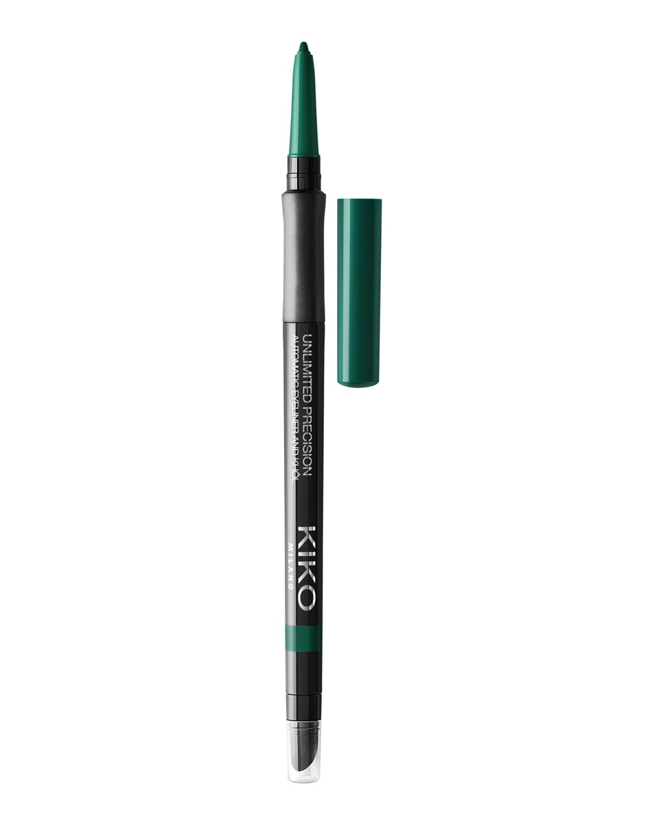 Lápiz De Ojos Automático Unlimited Precision Automatic Eyeliner & Khol Kiko Milano - 18 Deep Green 18 Deep Green-1