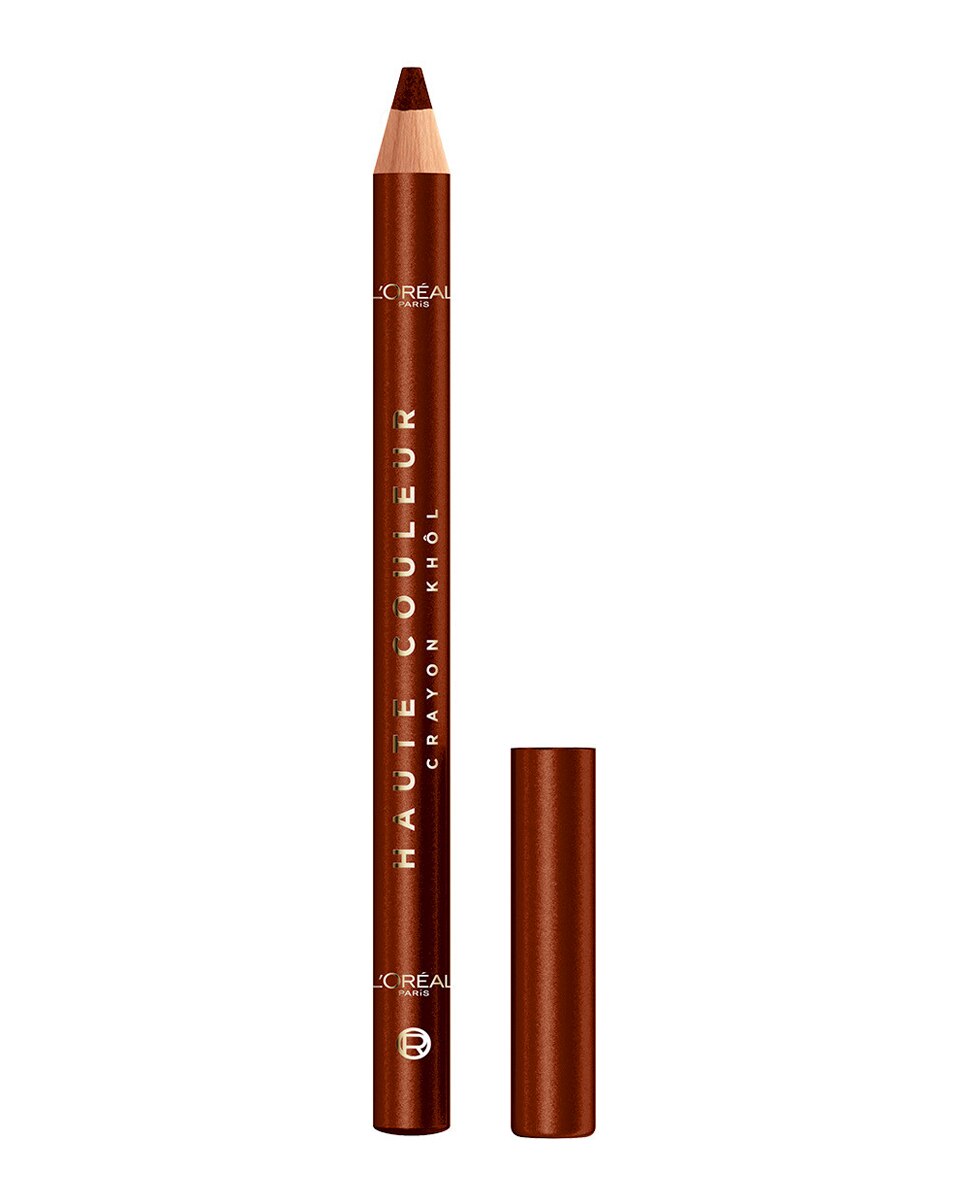 Delineador Haute Couleur Khol Eyeliner L'Oréal Paris - Bordeaux Cashmere Bordeaux Cashmere-2