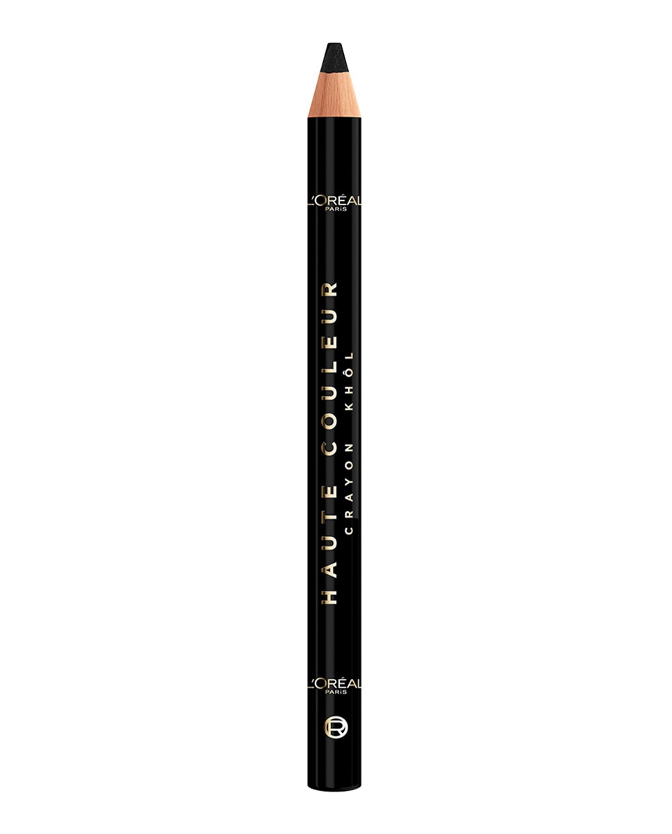 Delineador Haute Couleur Khol Eyeliner L'Oréal Paris - Noir Silk Noir Silk-1