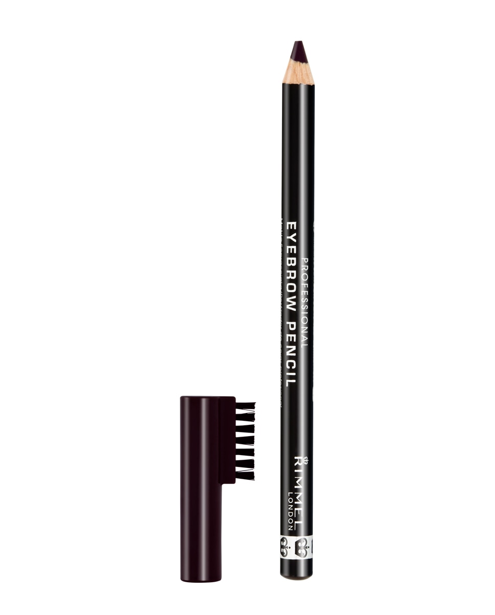 Cepillo para cejas Professional Eyebrow Pencil Rimmel - Black 004 Black 004-2
