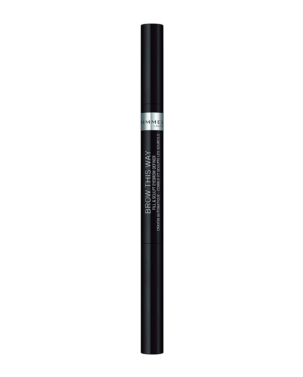 Imagen 0 de Lápiz de cejas Brow This Way Fill & Sculpt Rimmel 4 Soft Black