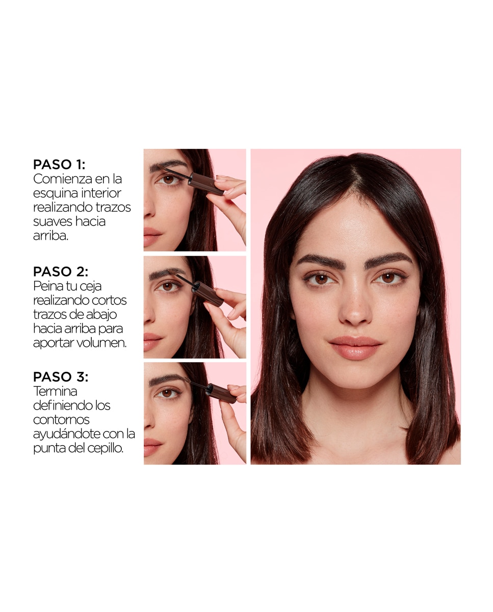 Máscara de cejas Brow Artist Plum&Set L'Oréal Paris - 000 Transparent 5 ml 000 Transparent-4
