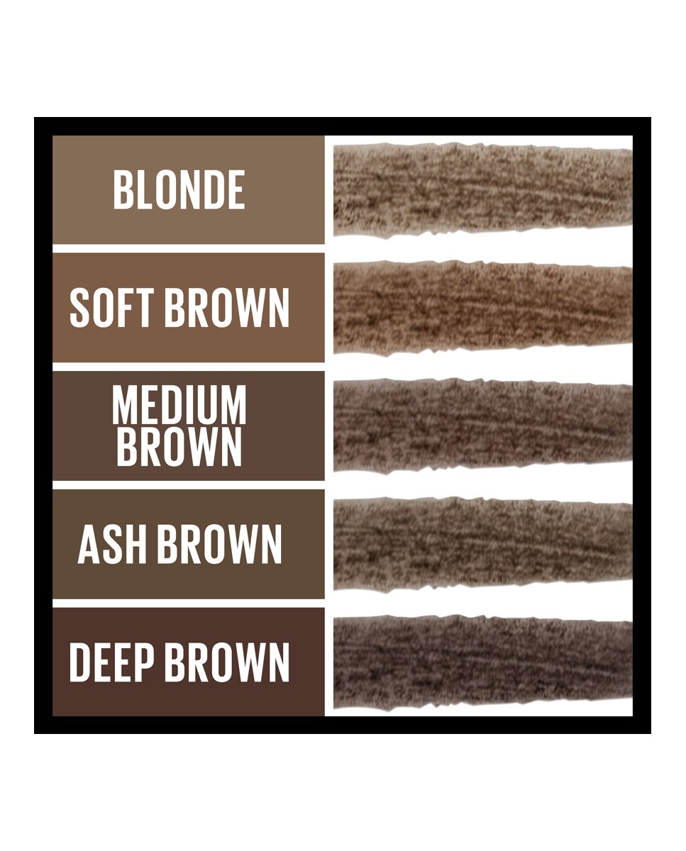 Lápiz de cejas Tattoo Brow 36H Maybelline - Deep brown Deep brown-5