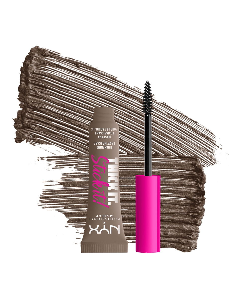 Imagen 4 de Máscara de cejas Thick it Stick it NYX Professional Makeup - 01 Taupe 01 Taupe