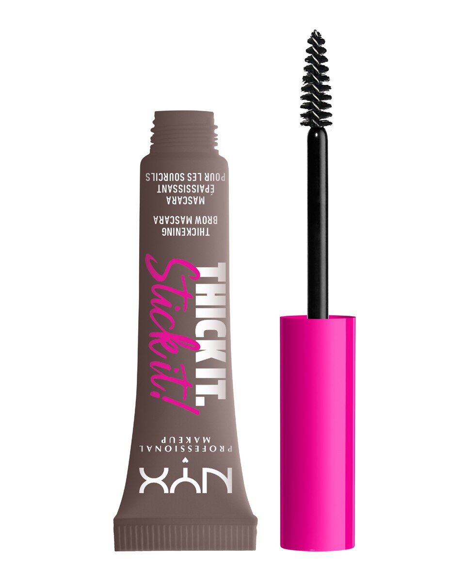Imagen 3 de Máscara de cejas Thick it Stick it NYX Professional Makeup - 05 Cool ash brown 05 Cool ash brown