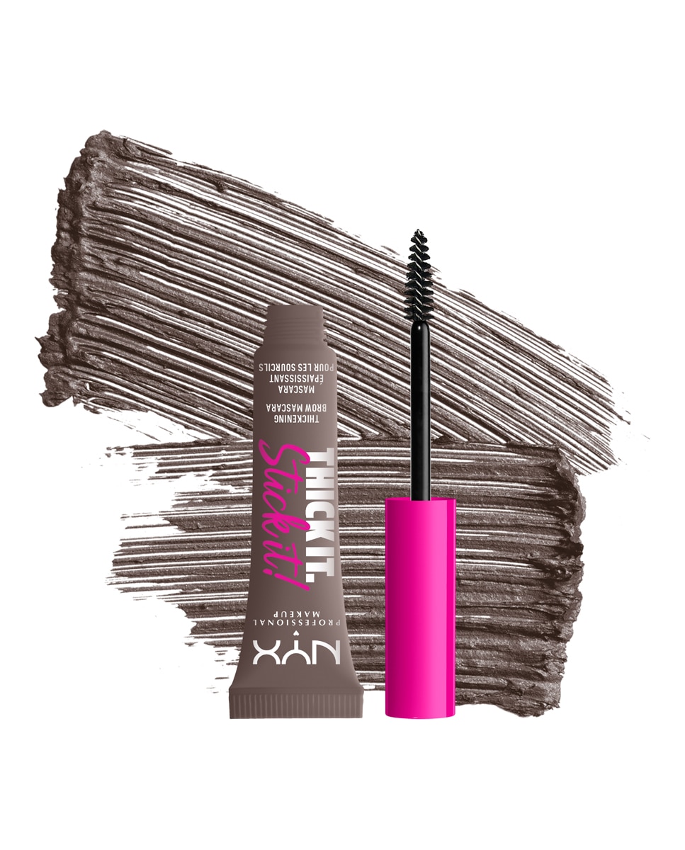 Imagen 4 de Máscara de cejas Thick it Stick it NYX Professional Makeup - 05 Cool ash brown 05 Cool ash brown