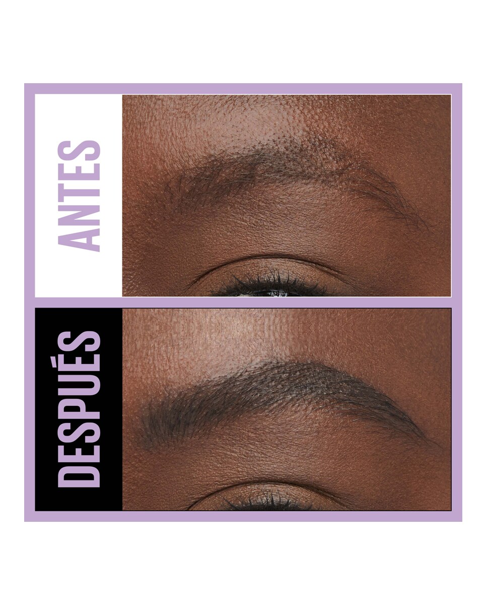 Lápiz de cejas Express Brow Maybelline 06 Black Brown-7