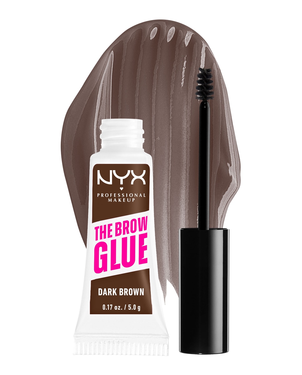 Gel fijador de cejas The Brow Glue NYX Professional Makeup - 03 Marrón Oscuro 5 g 03 Marrón Oscuro-3