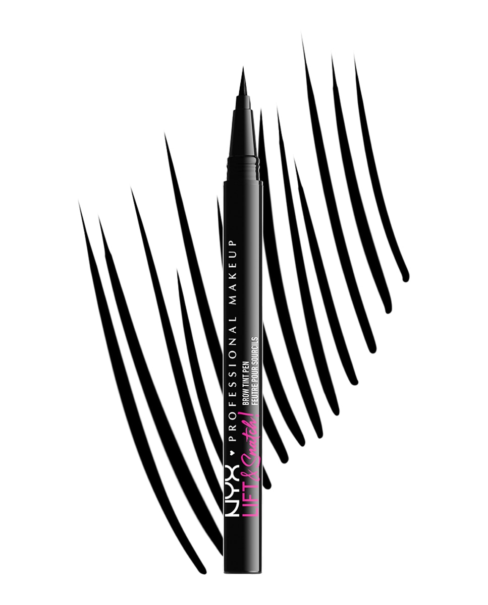 Lápiz de cejas Lift & Snatch NYX Professional Makeup - 10 Black 10 Black-2