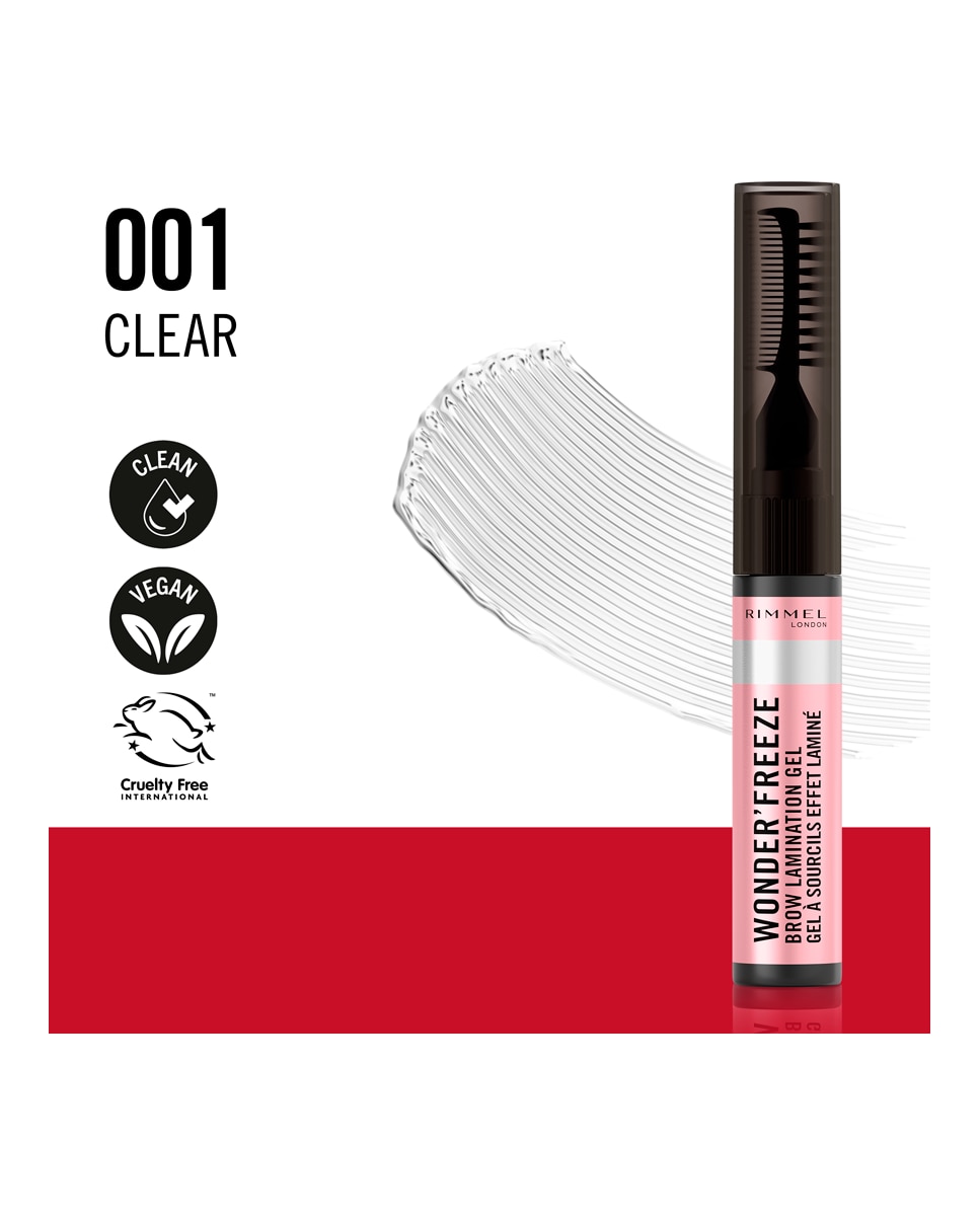 Gel de Cejas Wonder'Freeze Rimmel London - 001 Clear 6 g 001 Clear-4
