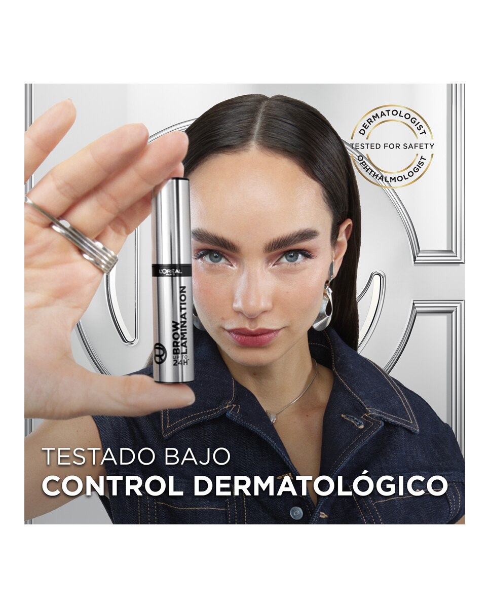 Fijador de cejas Lamination Gel transparente L'Oréal Paris - Tansparente 6 ml Tansparente-7