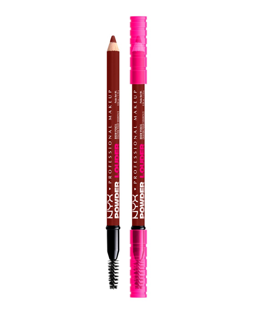 Lápiz de Cejas Powder Lowder NYX Professional Makeup - 04 Black Cherry 04 Black Cherry-5