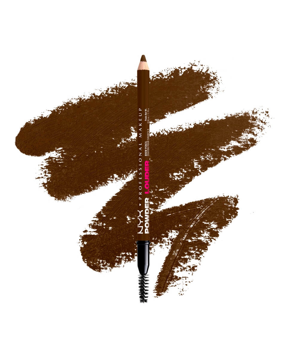 Lápiz de Cejas Powder Lowder NYX Professional Makeup - 07 Espresso 07 Espresso-4