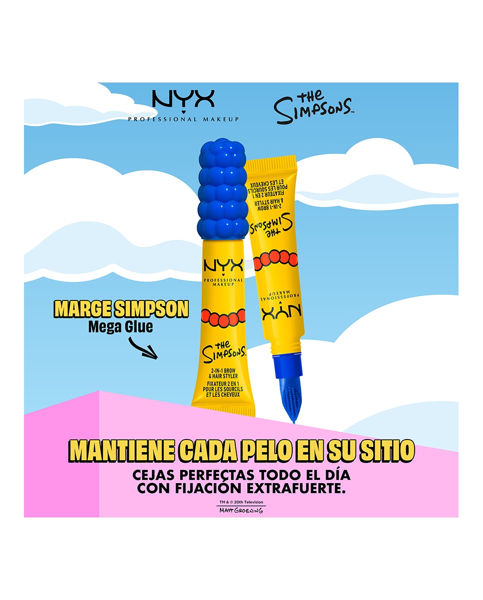 Pegamento de Cejas Marge Simpson NYX Professional Makeup - Transparente Transparente-6