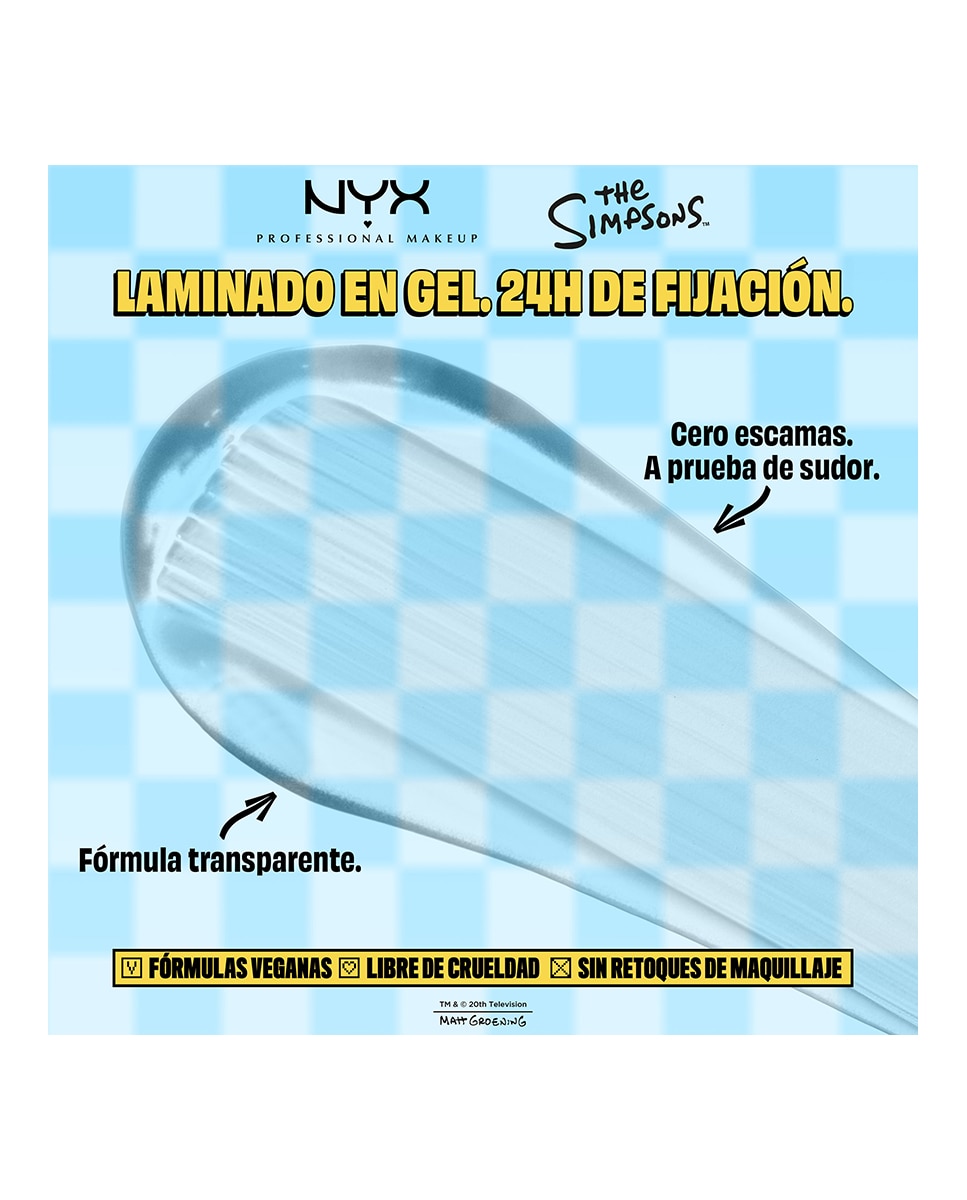 Pegamento de Cejas Marge Simpson NYX Professional Makeup - Transparente Transparente-7