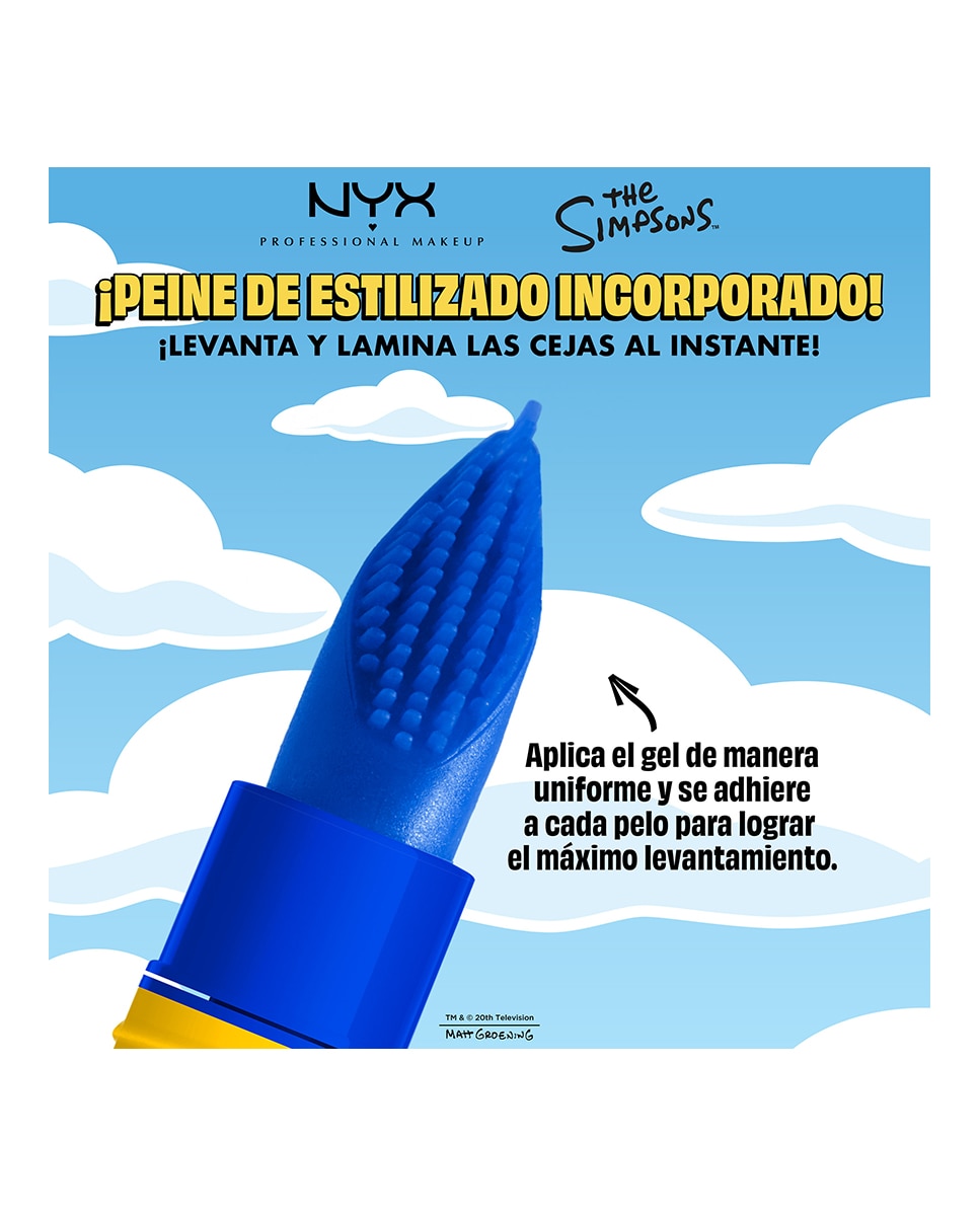 Pegamento de Cejas Marge Simpson NYX Professional Makeup - Transparente Transparente-9