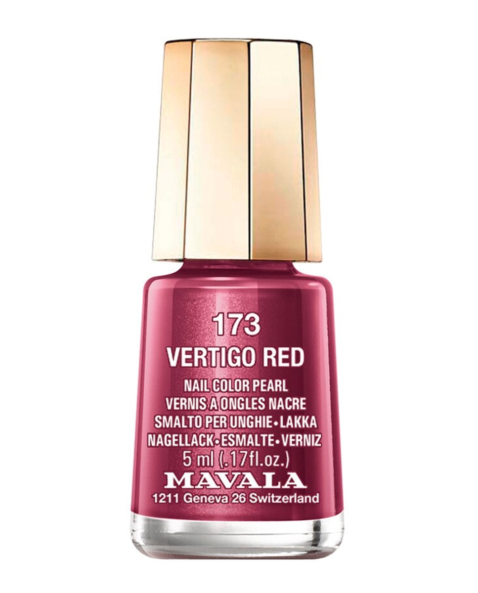 Mavala - Esmalte de uñas Vertigo Red 173 Mavala Color.