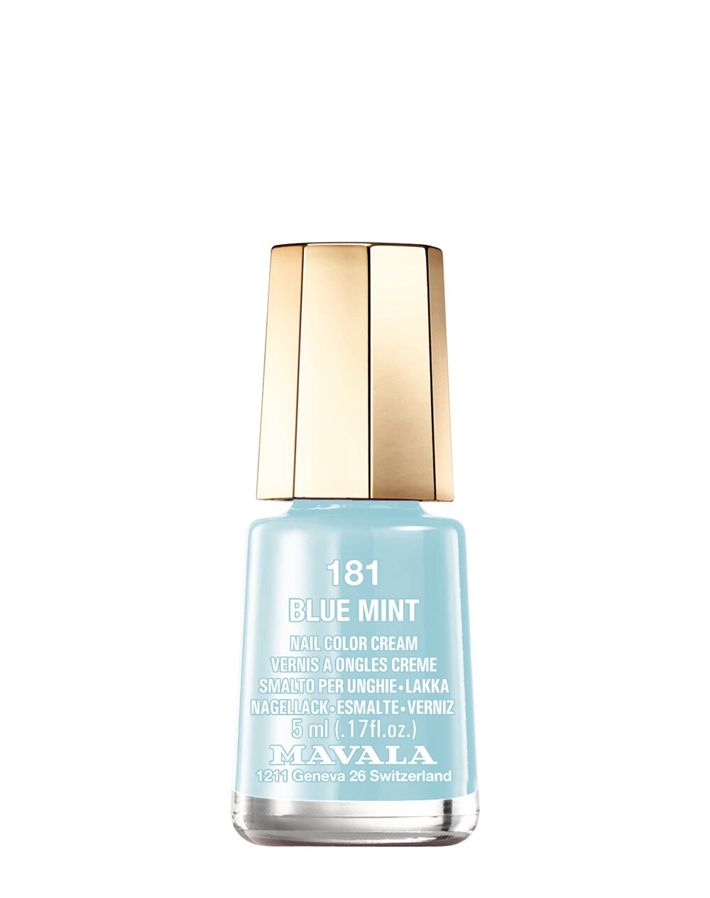 Esmalte de uñas Blue Mint 181 Mavala Color - Blue Mint 181 5 ml Blue Mint 181-1