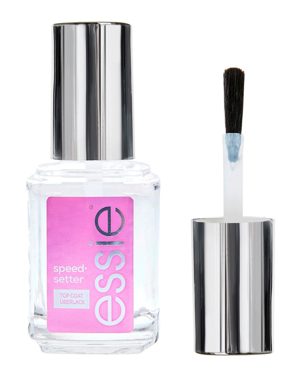 Tratamiento de uñas para acabado brillo y secado rápido - top coat speed setter Essie - 13,5 ml 2
