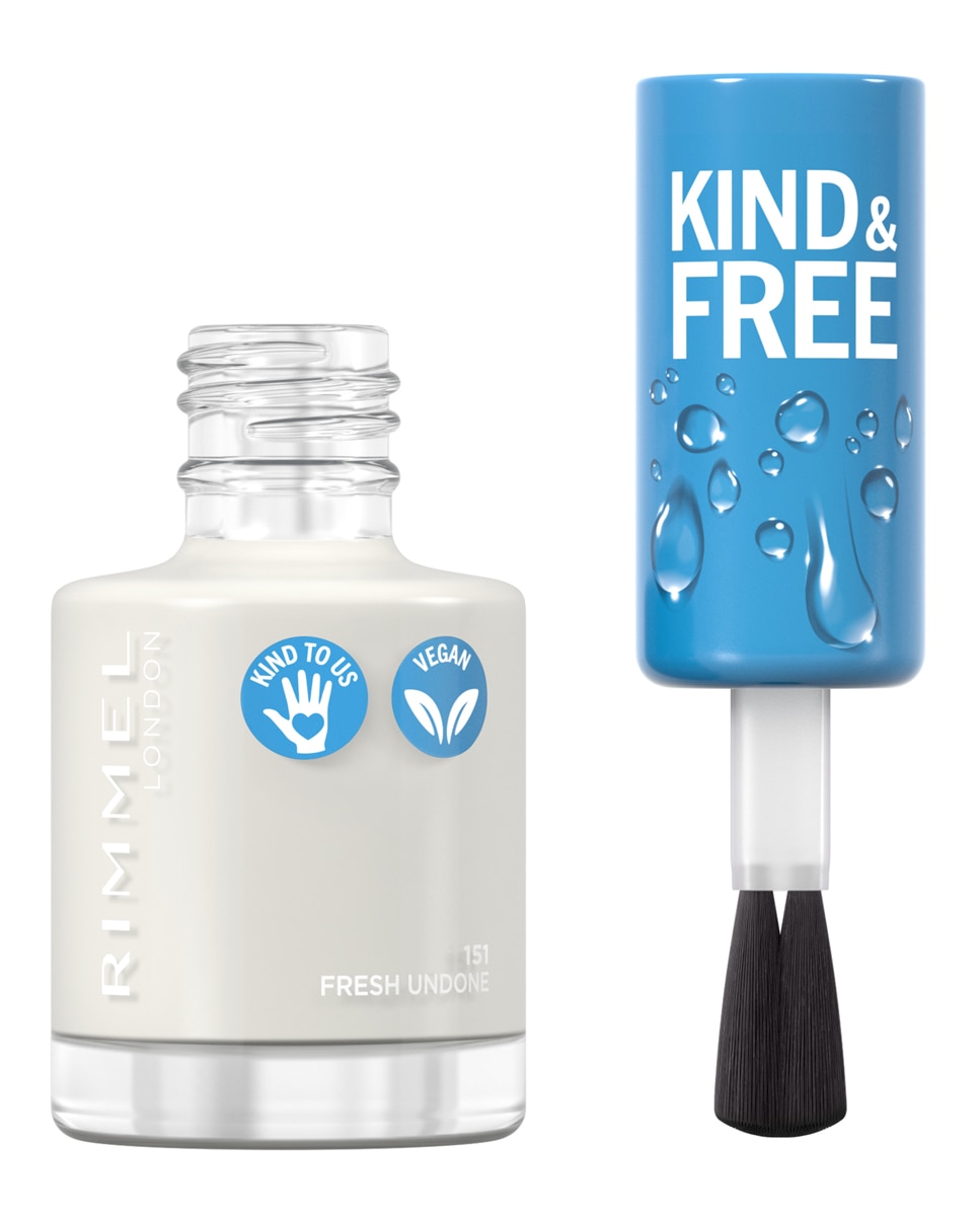 Imagen 4 de Laca de uñas Kind & Free Rimmel - 151 Fresh Undone 151 Fresh Undone