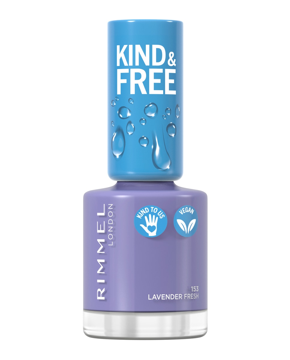Laca de uñas Kind & Free Rimmel - 153 Lavander Light 153 Lavander Light-1