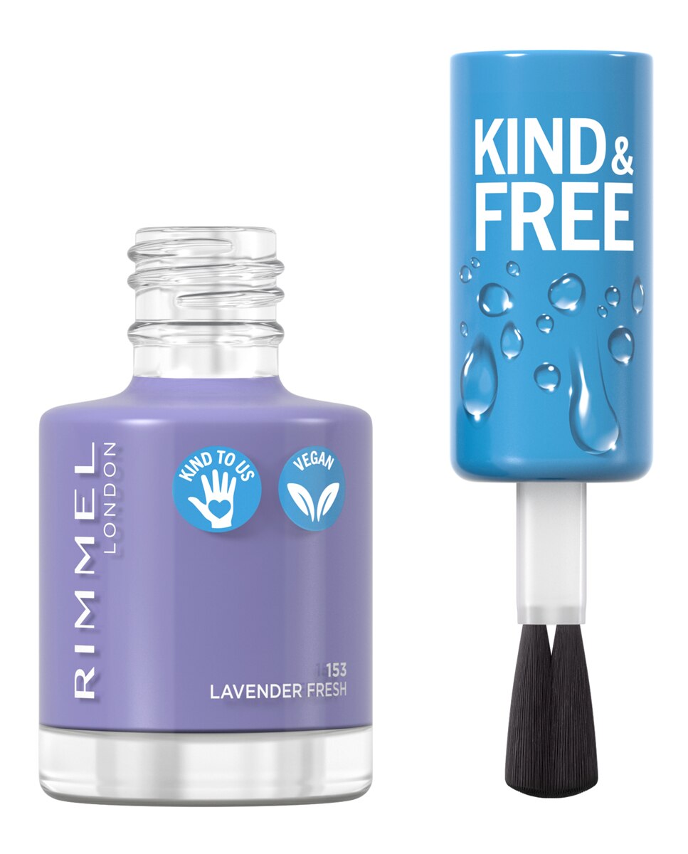 Laca de uñas Kind & Free Rimmel - 153 Lavander Light 153 Lavander Light-4