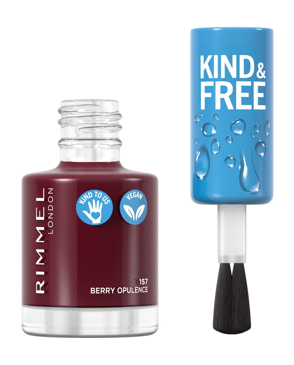 Laca de uñas Kind & Free Rimmel - 157 Berry Opulence 157 Berry Opulence-4