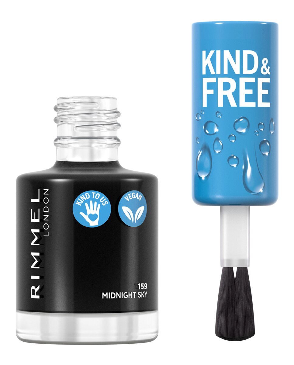 Laca de uñas Kind & Free Rimmel - 159 Midnight Sky 159 Midnight Sky-4