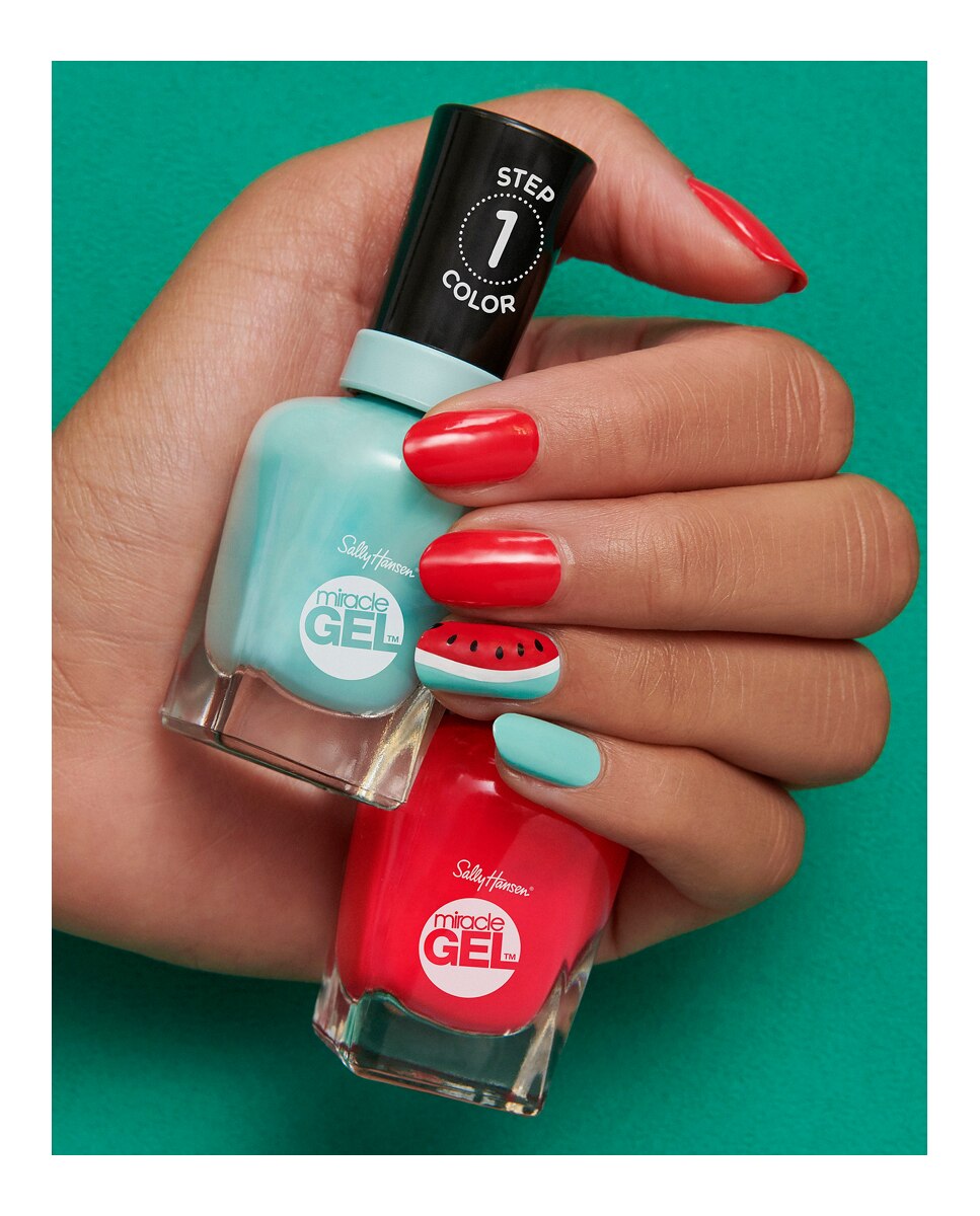 Esmalte de uñas Miracle Gel Sally Hansen - 319 Tipsy Gypsy Mintage-4