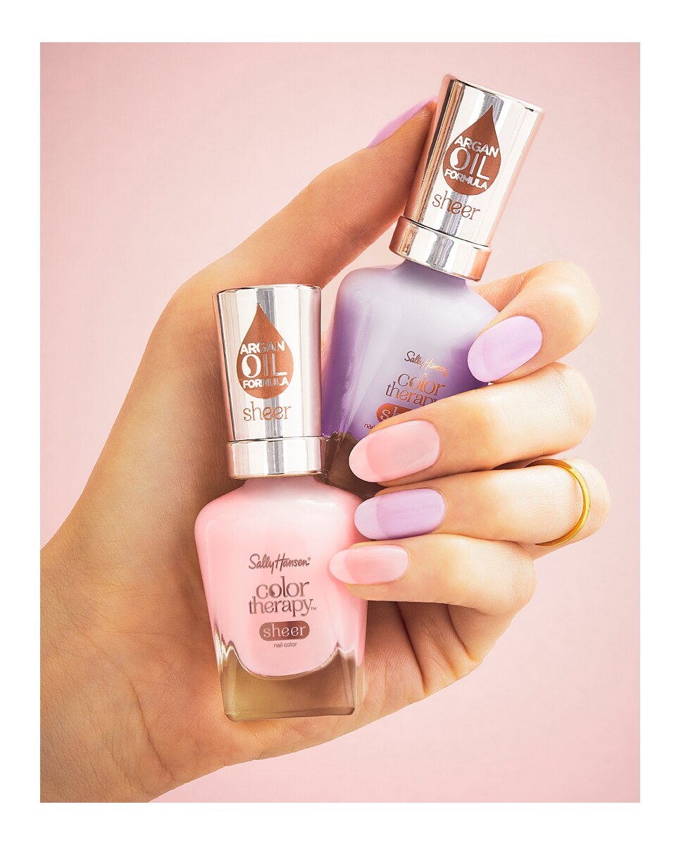 Esmalte de uñas Color Therapy Sally Hansen - 220 Rosy Quartz 220 Rosy Quartz-4
