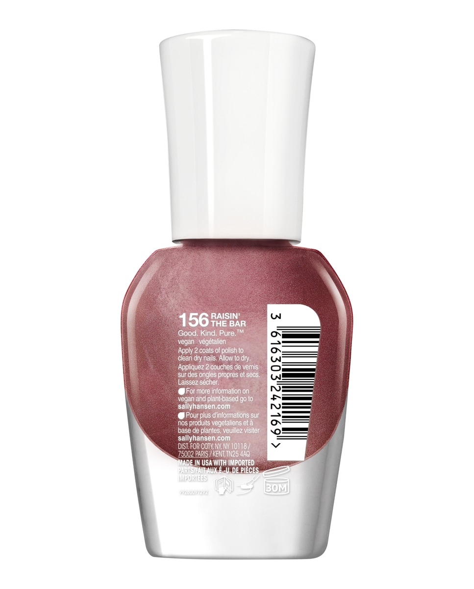 Imagen 2 de Esmalte de uñas Good Kind Pure Sally Hansen - 156 Raisin' the bar 156 Raisin' the bar