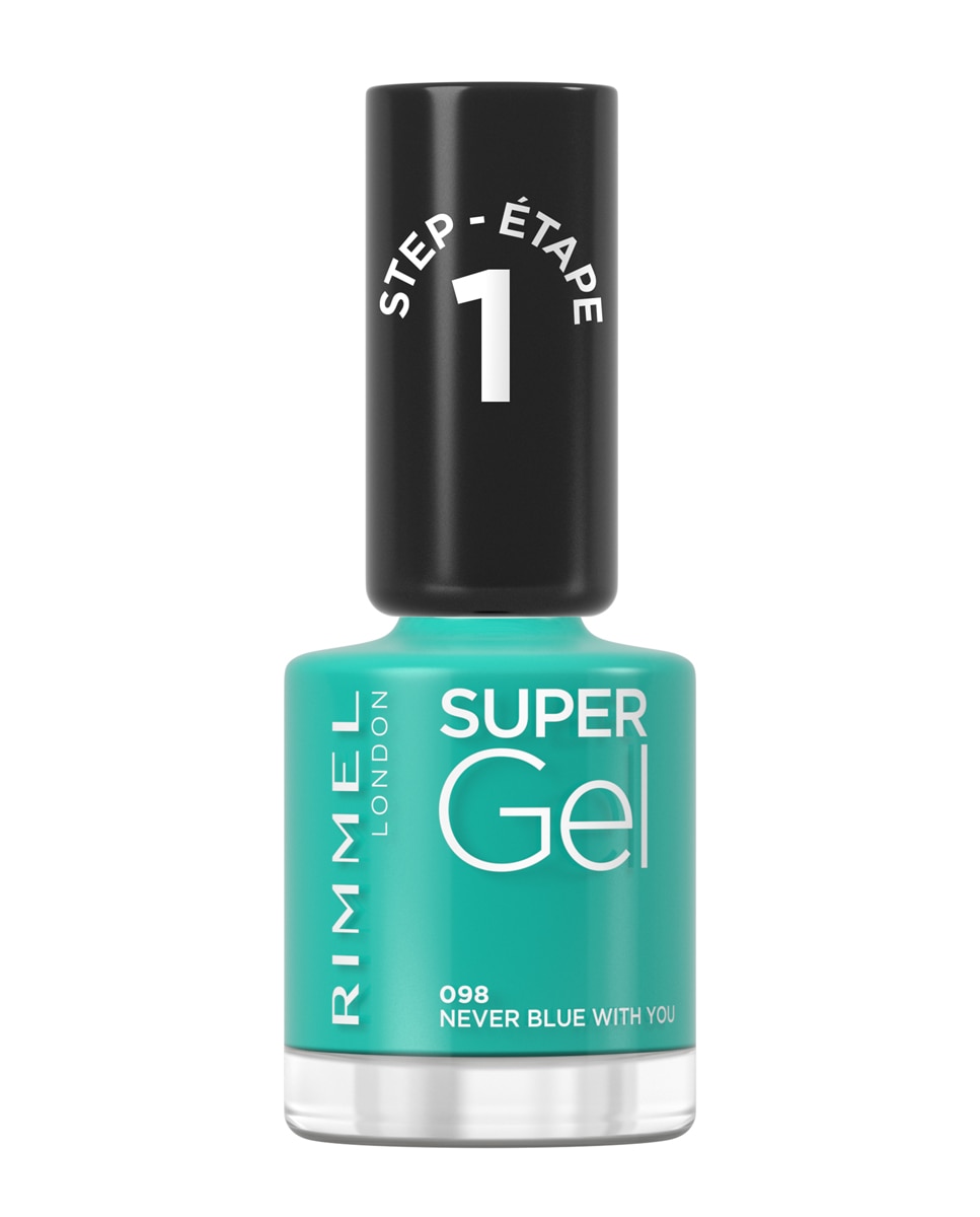 Esmalte de uñas Super Gel Rimmel - 098 - Never Blue With You 098 - Never Blue With You-1