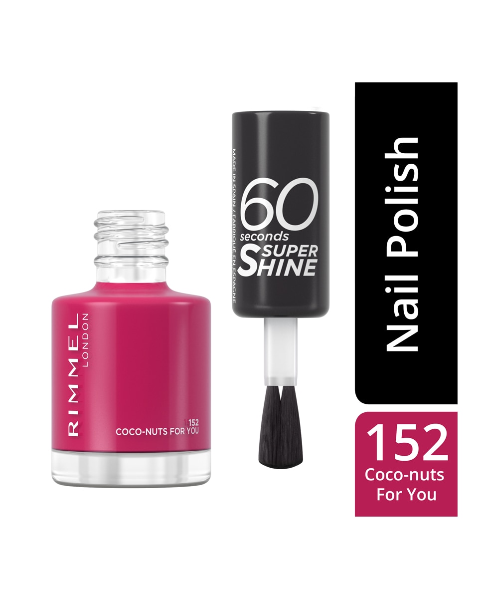 Esmalte de uñas 60 Seconds Rimmel - 152 - Coco-Nuts For You 152 - Coco-Nuts For You-3