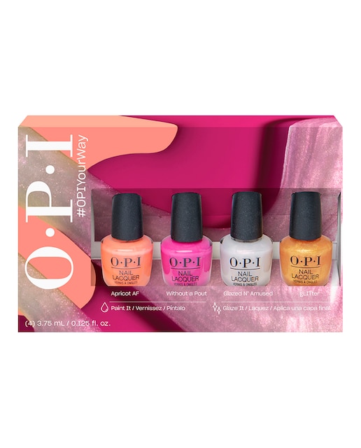 Imagen 0 de Pack 4 mini Esmaltes de uñas Colección Primavera 3,75 ml OPI