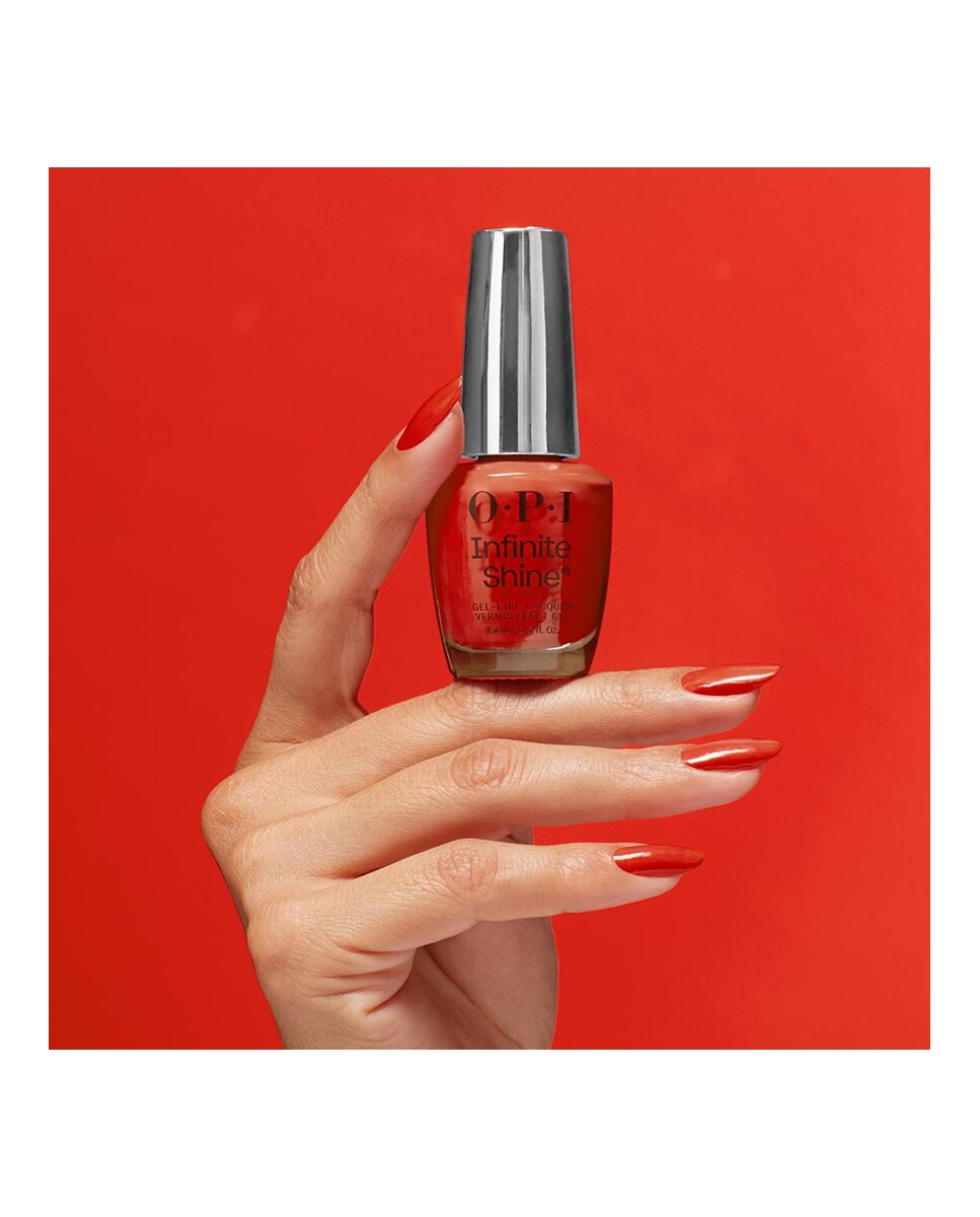 Esmalte de uñas de larga duración Infinite Shine OPI - Knock 'Em Red 15 ml Knock 'Em Red-4