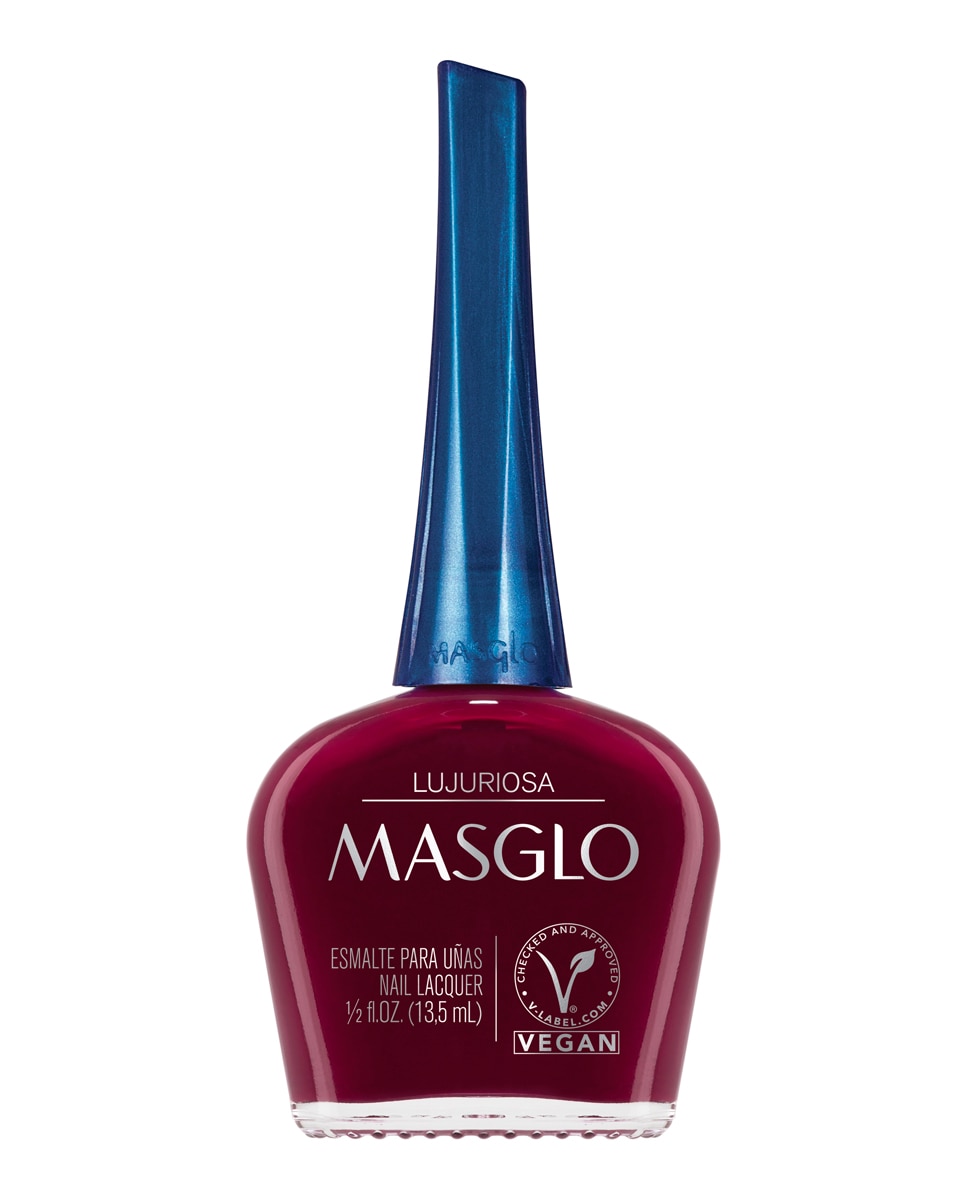 MASGLO - Esmalte de uñas cremoso Lujuriosa 13,5 ml Masglo.