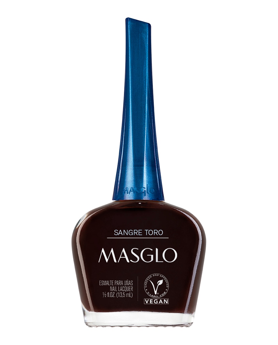 MASGLO - Esmalte de uñas cremoso Sangre Toro 13,5 ml Masglo.