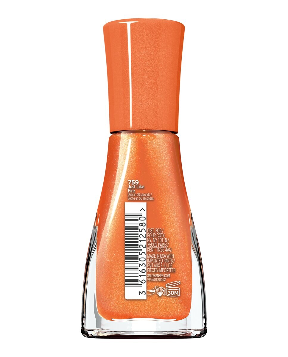 Imagen 4 de Laca de Uñas Insta Dri 9'17 ml Sally Hansen - 759 JUST LIKE FIRE 9 ml 759 JUST LIKE FIRE