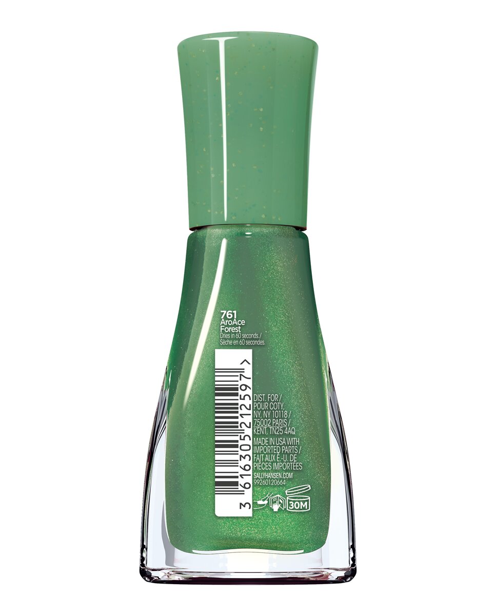 Imagen 4 de Laca de Uñas Insta Dri 9'17 ml Sally Hansen - 761 AROACE FOREST 9 ml 761 AROACE FOREST
