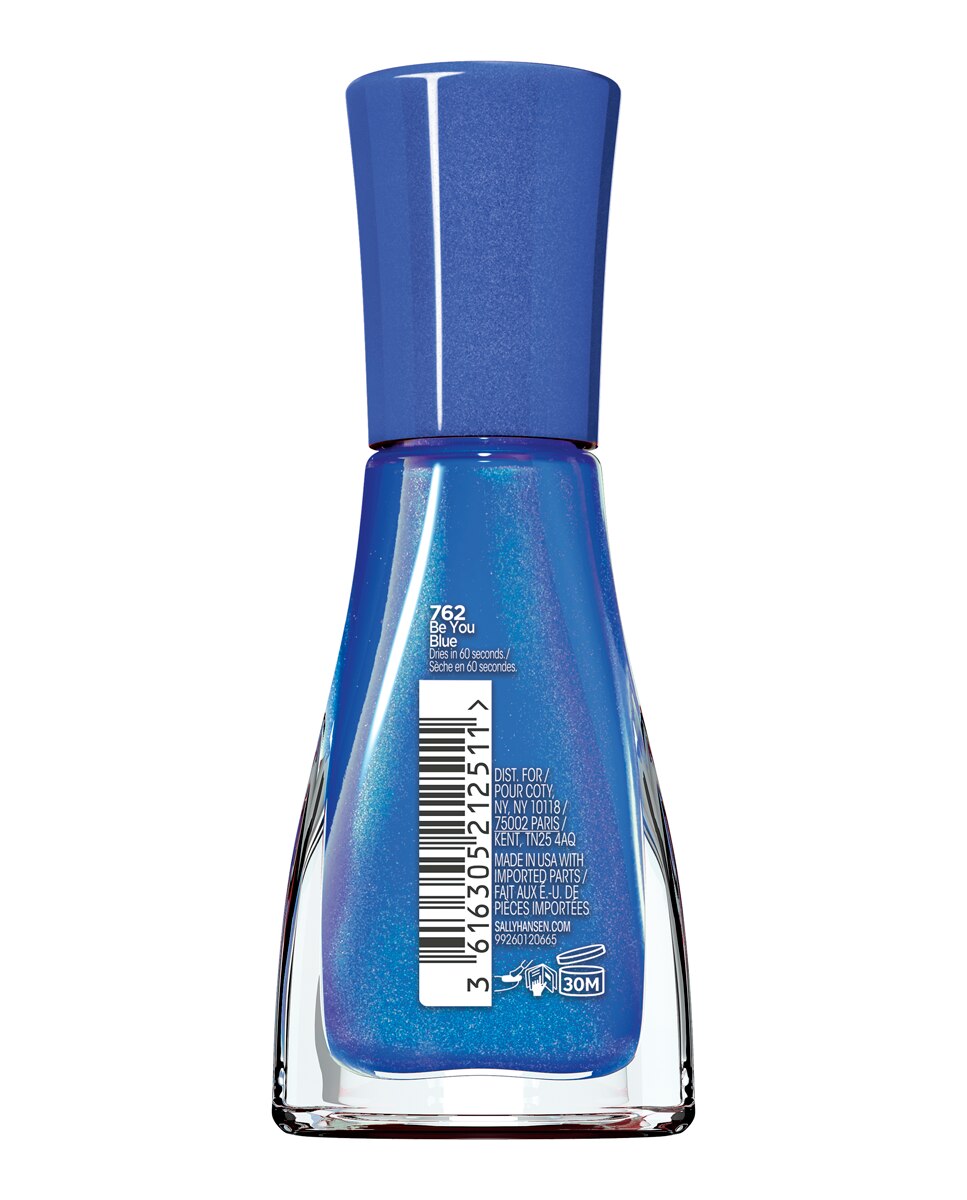 Imagen 4 de Laca de Uñas Insta Dri 9'17 ml Sally Hansen - 762 BE YOU BLUE 9 ml 762 BE YOU BLUE