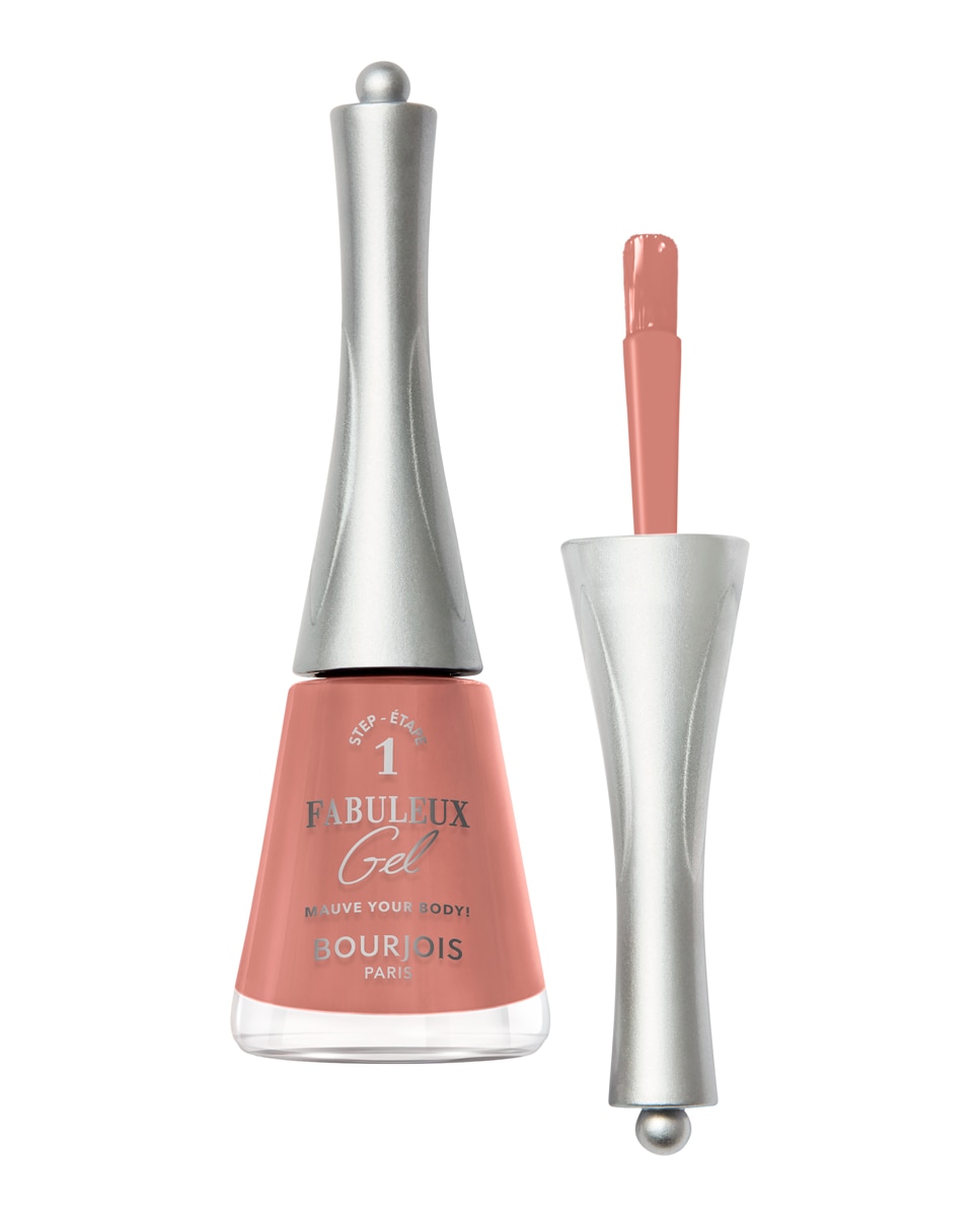 Esmalte de uñas Fabuleux Gel Nail Lacquer Bourjois - 130 Mauve Your Bodyl 9 ml 130 Mauve Your Bodyl-2