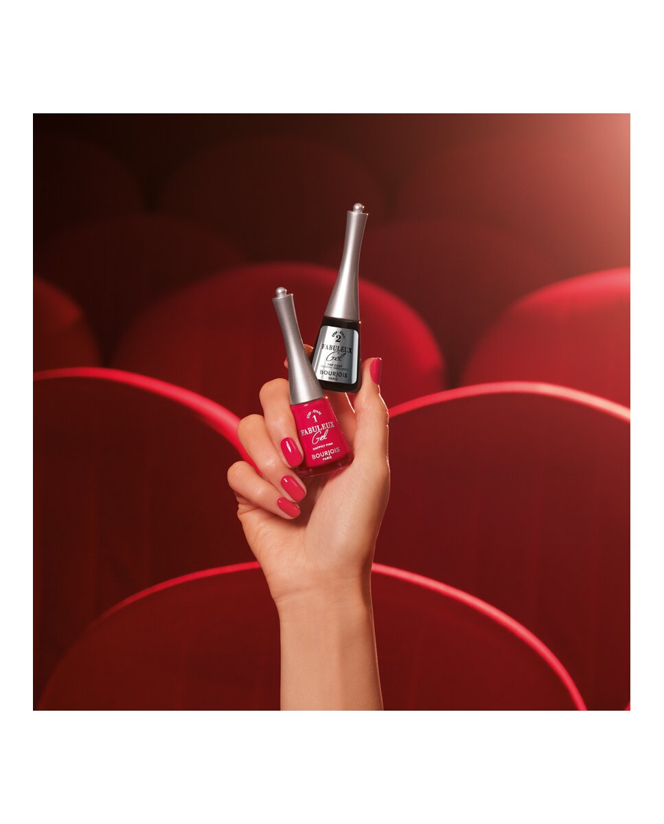 Esmalte de uñas Fabuleux Gel Nail Lacquer Bourjois - 410 Wine Not 9 ml 410 Wine Not-4