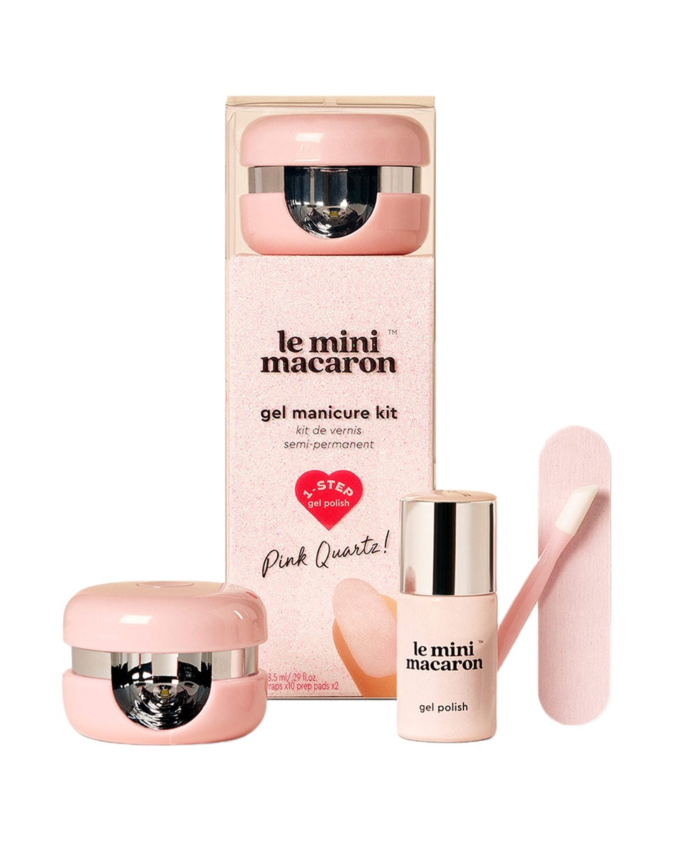 Kit de Manicura Semipermanente Le Mini Macarron - Pink Quartz Pink Quartz-1