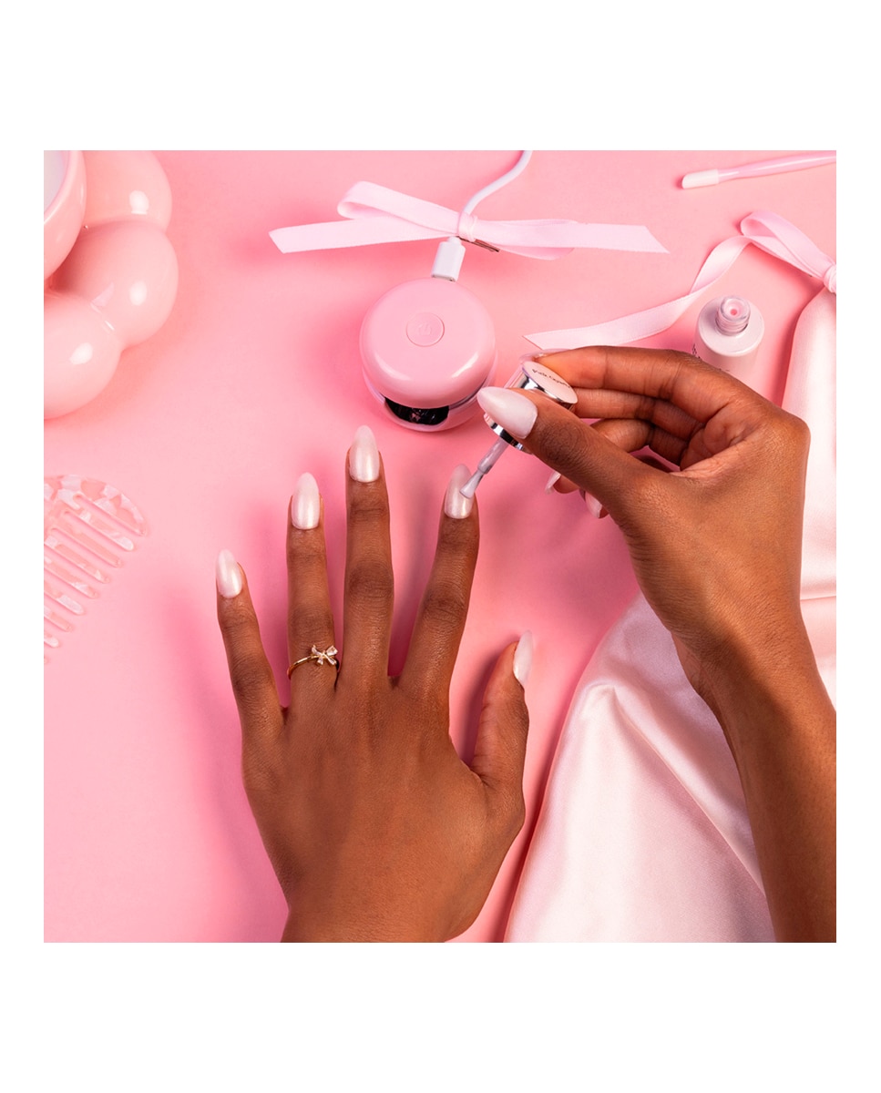 Kit de Manicura Semipermanente Le Mini Macarron - Pink Quartz Pink Quartz-5