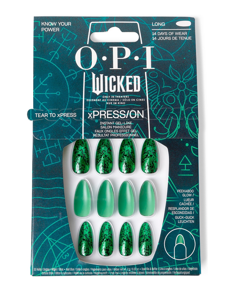 OPI - Uñas Artificiales Anx Elphaba Mani Replica Opi.